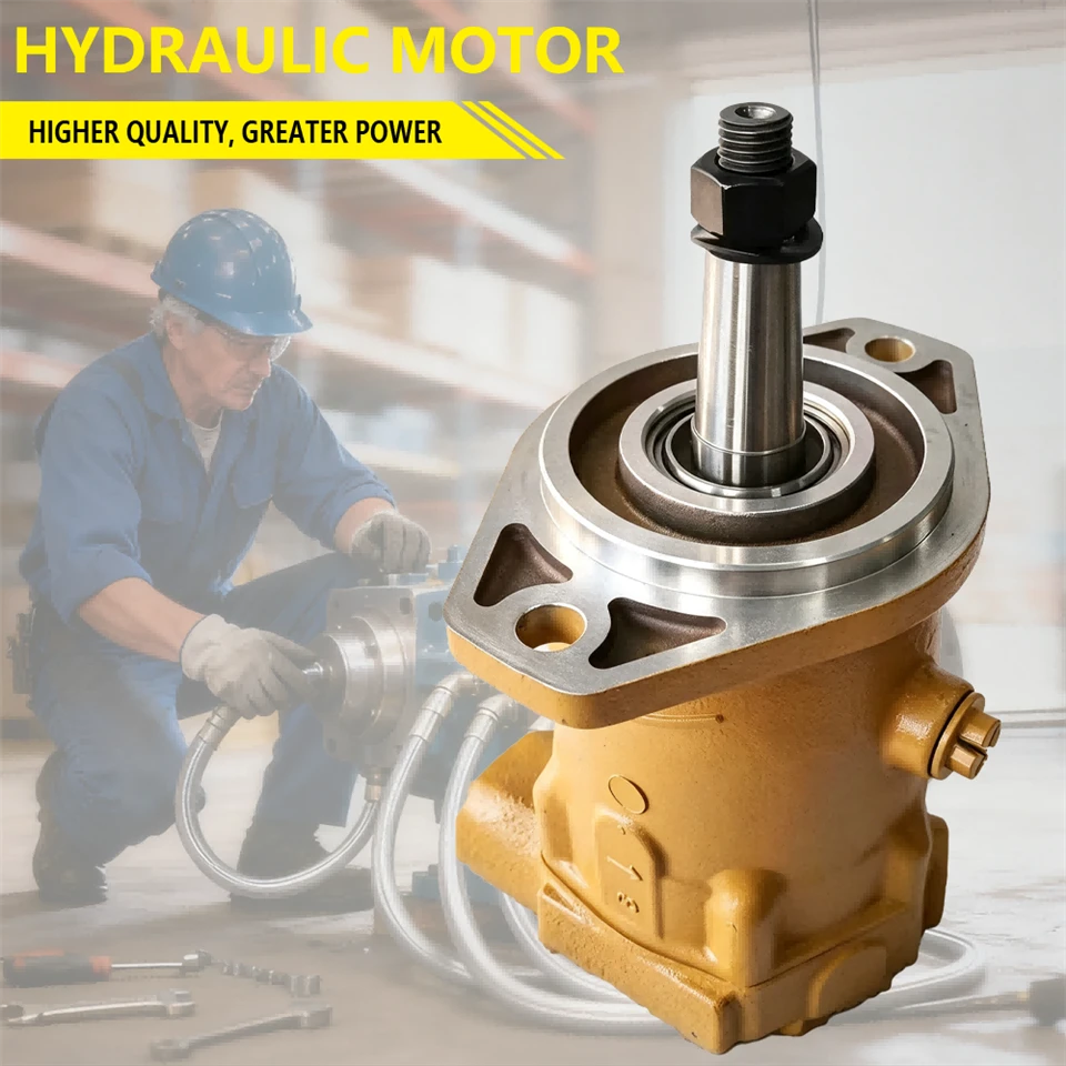 129-2413 Hydraulic Fan Motor For Caterpillar Wheel Loader 980G Wheel Dozer 824G Soil Compactor 825G Spare & Replacement Parts factory