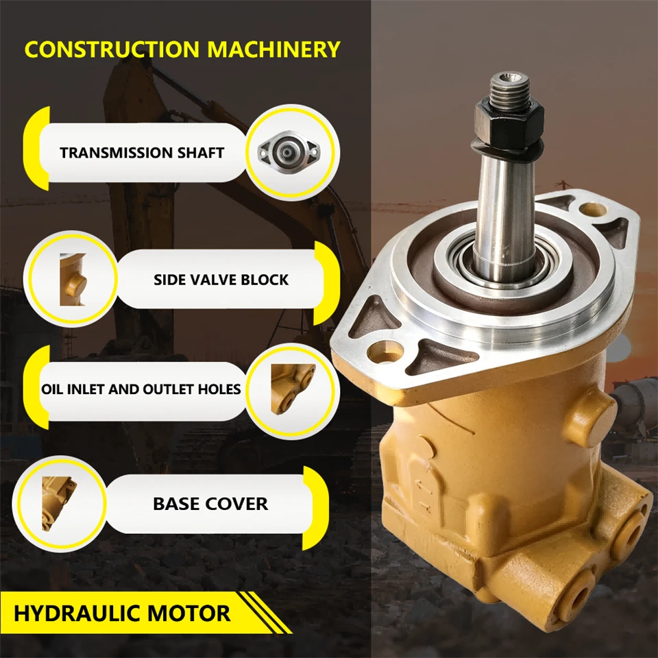 129-2413 Hydraulic Fan Motor For Caterpillar Wheel Loader 980G Wheel Dozer 824G Soil Compactor 825G Spare & Replacement Parts suppliers