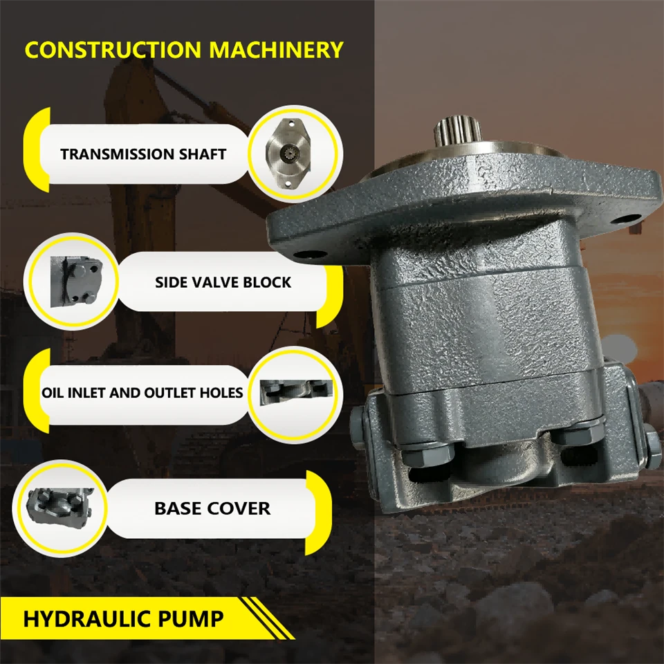 14524186 Pilot Pump VOE14524186 Gear Pump For Volvo EC210 EC290 Excavator suppliers