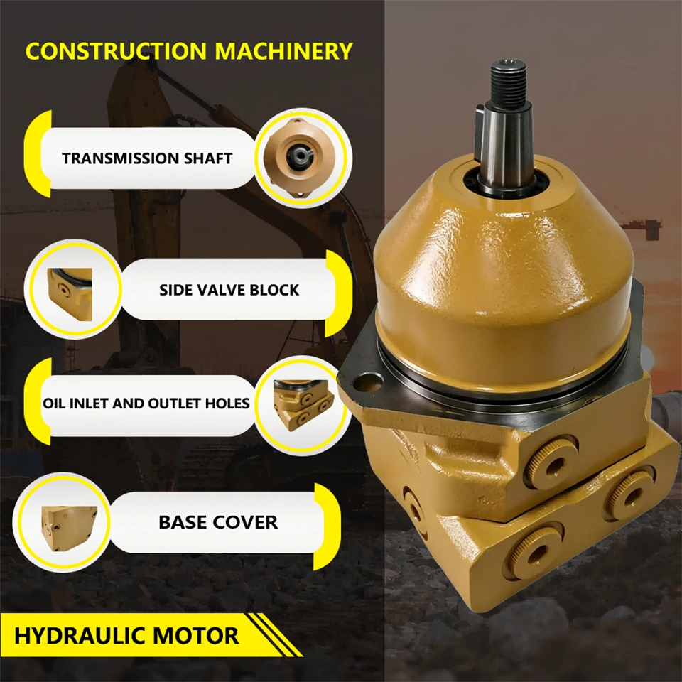 505-5180 5055180 Fan Motor Fits For Caterpillar CAT C9.3 C13 Engine 336 340 345 345GC 349 352 Excavator suppliers