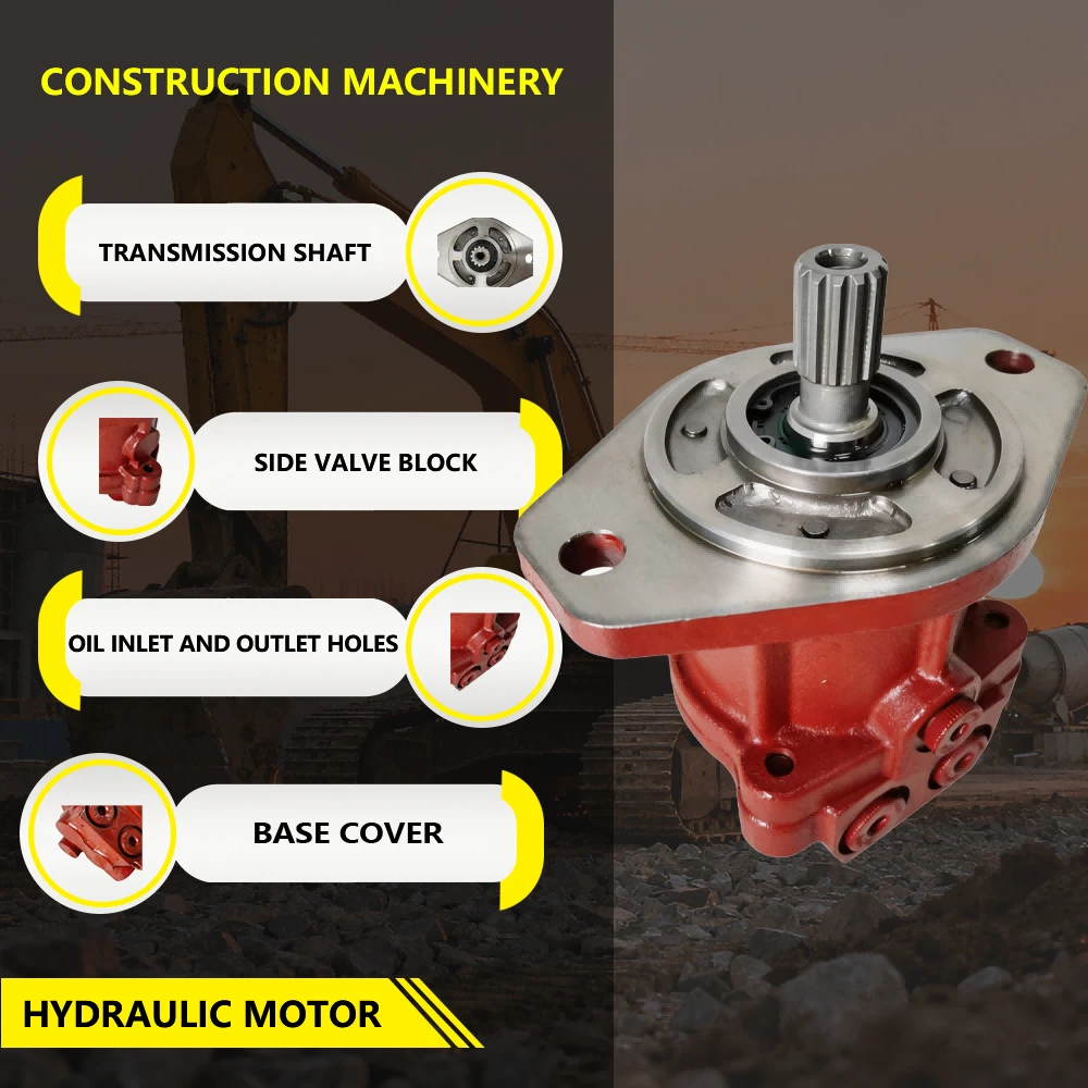 Hydraulic Oil Cooling Fan Motor Pump 14533496 VOE14533496 For Volvo Excavator EC330 EC340 EC360 EC380 EC460 EC480 suppliers