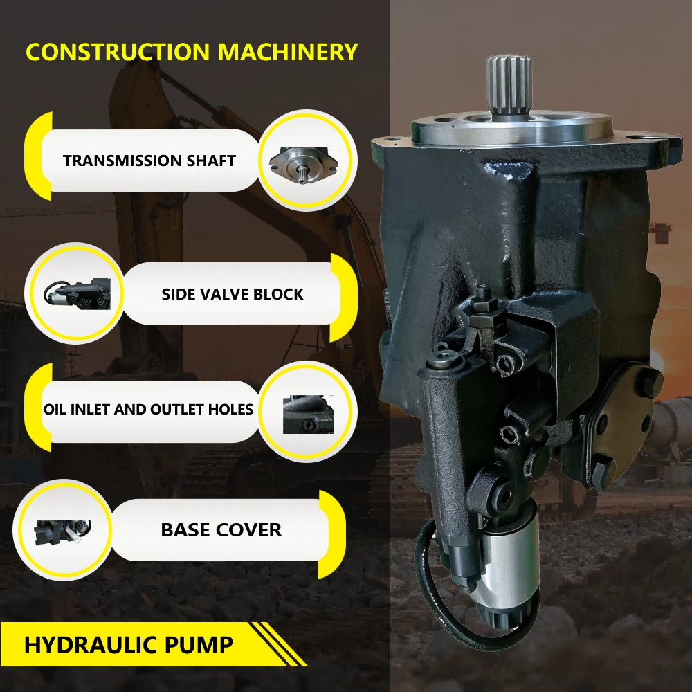 Hydraulic Pump 17203815 For Volvo Loader L110G L110H L120G L120H L60G L60H L70G L70H L90G L90H suppliers