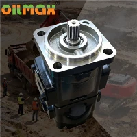 702-9122-021 PGP620 Hydraulic Pump For Underground Loader 200bar+250bar Heavy Duty Component OEM