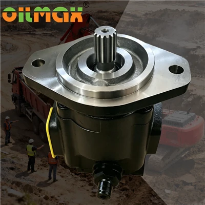 7029112121 Parker Ultra Hydraulic Gear Pump Doble With Valve